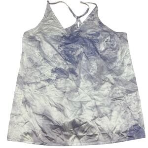 Stars Above Women's Purple Tie-Dye Satin Sleep Camisole - Size XS - NWT